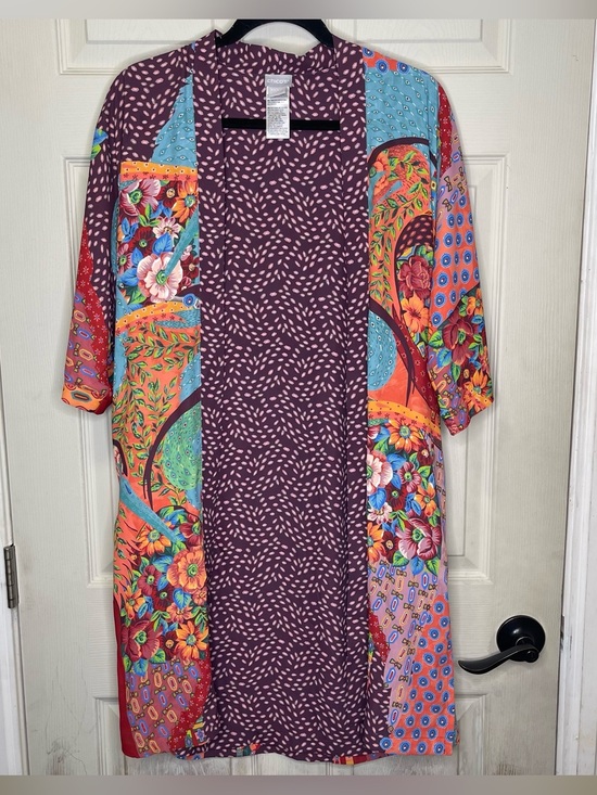 Chico's Tops - Chico's Women's Duster Ruanan Multi Fairy Boho Kimono Sz XXS/XS